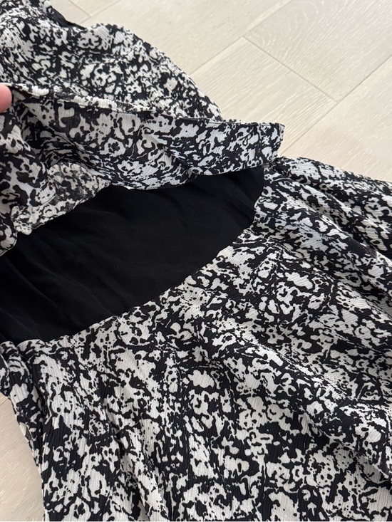 Derek Lam 100% Silk Chiffon Blouson Mini Dress - Size 0 - Picture 7 of 9